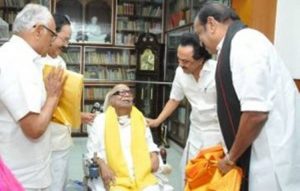 vaiko met karunanidhi, murasoli pavazha vizha, m.k.stalin, vaiko