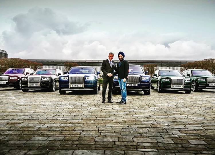Reuben Singh's latest Rolls-Royce collection