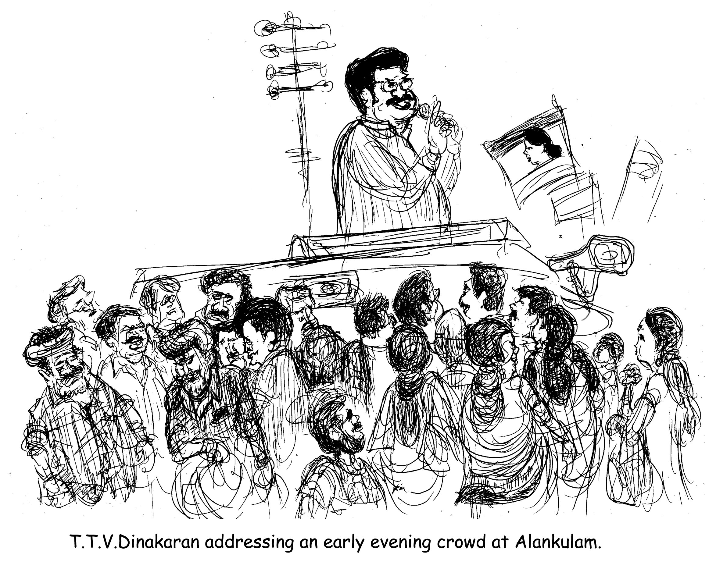 Lok Sabha Election 2019: TTV crowd