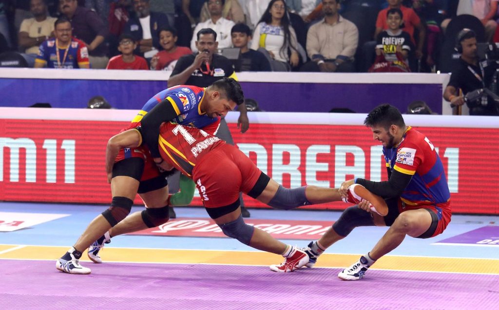 Pro kabaddi league 2019 eliminator matches,UP vs BLR