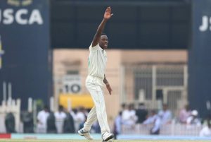 விக்கெட் வீழ்த்திய மகிழ்ச்சியில் Kagiso Rabada (Image Source - BCCI)