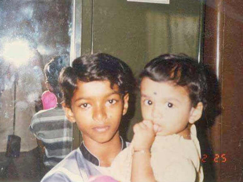 Tamil Celebrities Childhood Pictures, Thalapathy Vijay