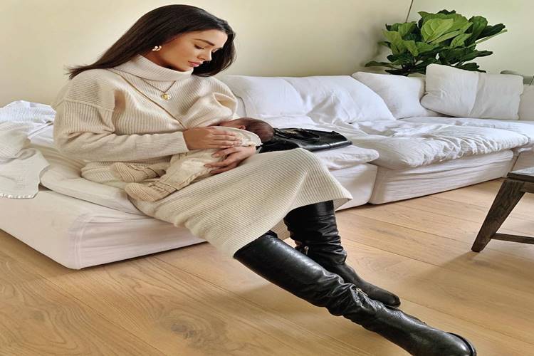 Amy Jackson Motherhood Photos