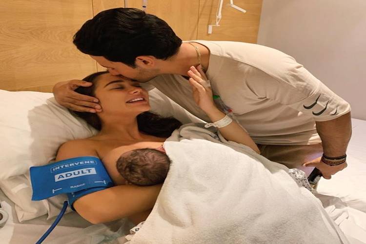 Amy Jackson Motherhood Photos