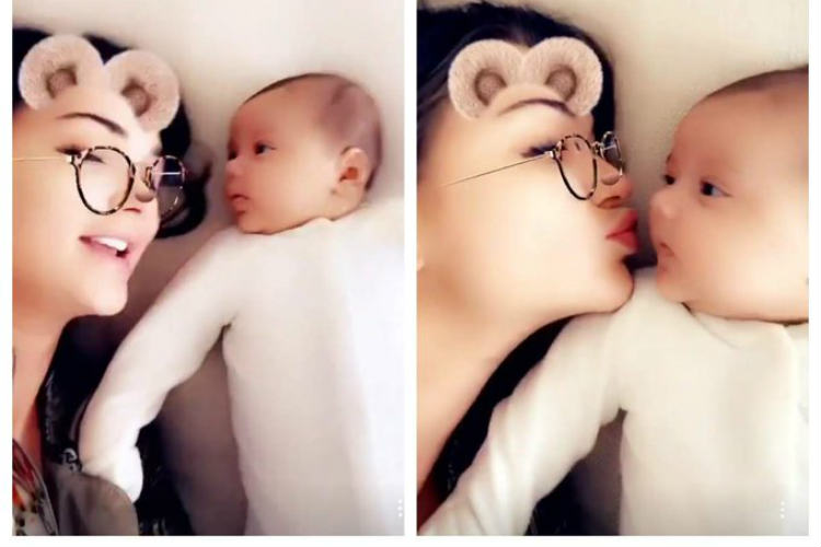 Amy Jackson Motherhood Photos