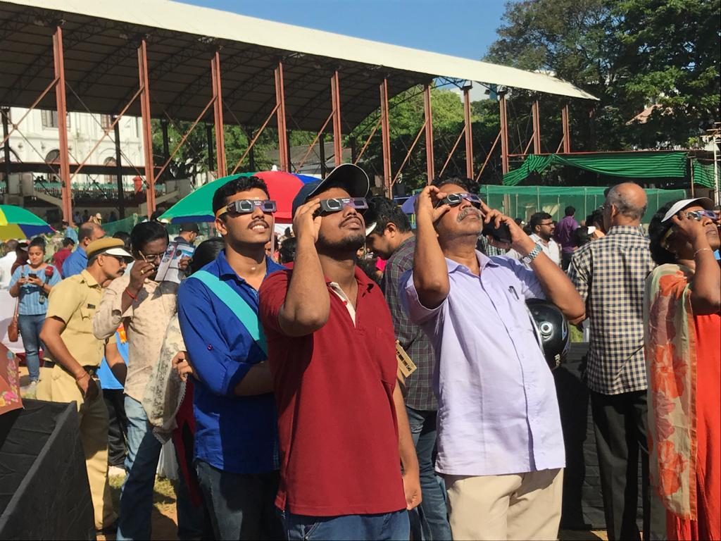 Annular Solar Eclipse 2019 check how Tamil Nadu people enjoyed Surya Grahan