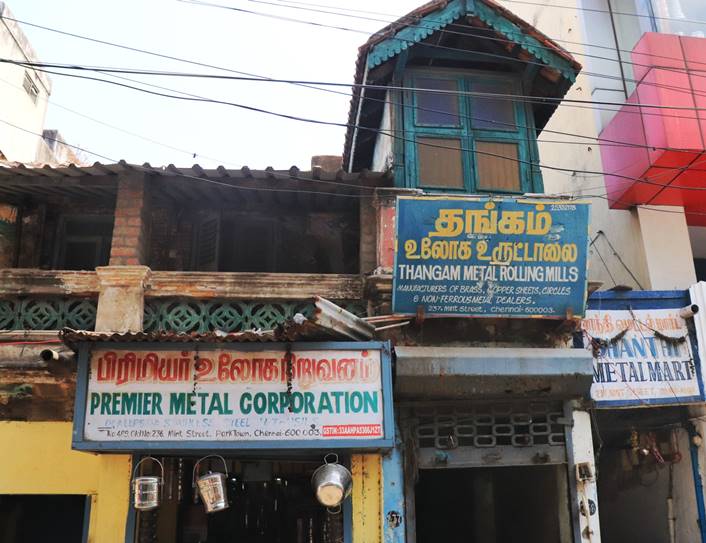 History of Madras Chennai Street wise story Sowkarpet and Mint Street