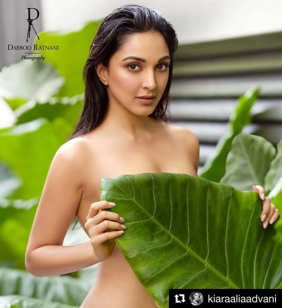 Kiara Advani, Dabbo ratnani calendar shoot