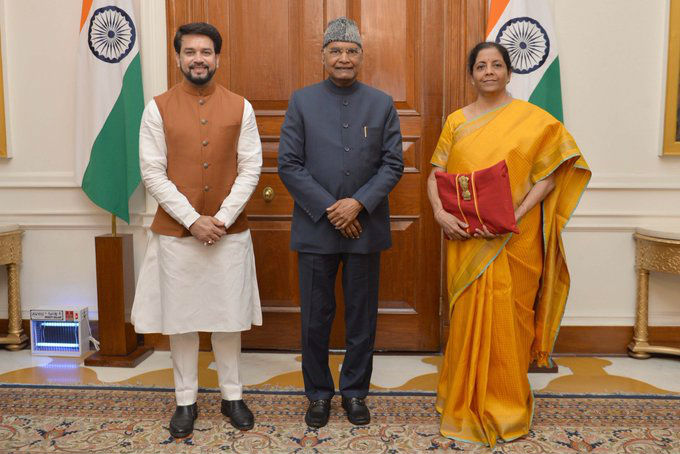 union budget 2020, Nirmala sitharaman,