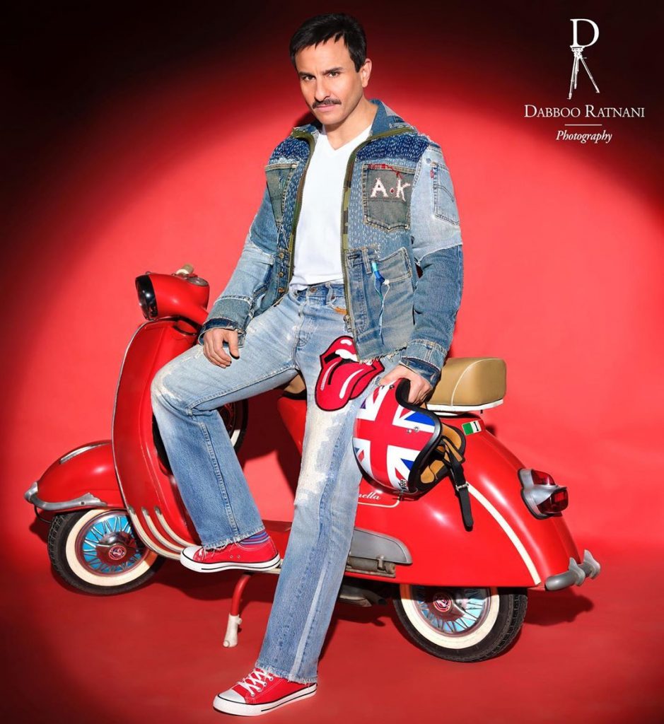 Saif Ali Khan, Dabbo ratnani calendar shoot