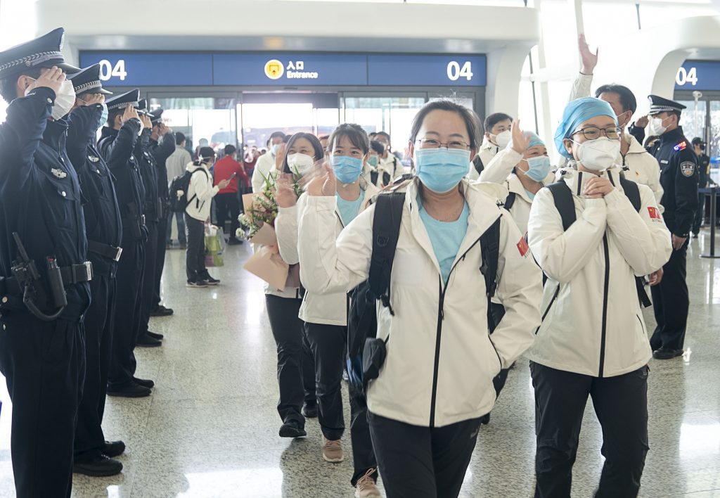 Coronavirus outbreak doctors around the world treating pandemic photo gallery