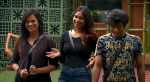 Bigg Boss 4 Tamil Vijay Tv Aari Bala Rio Shivani Aajeeth review Day 57