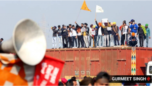 Farmers protest after January 26 Delhi protest Tamil News