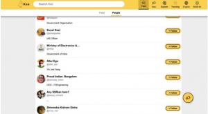 Koo app features twitter behind the app development tamil news